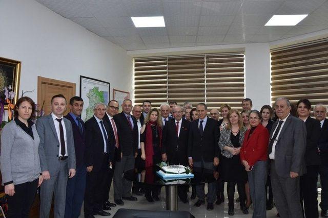 Başkan Albayrak&rsquo;a Doğum G&uuml;n&uuml; S&uuml;rprizi 1