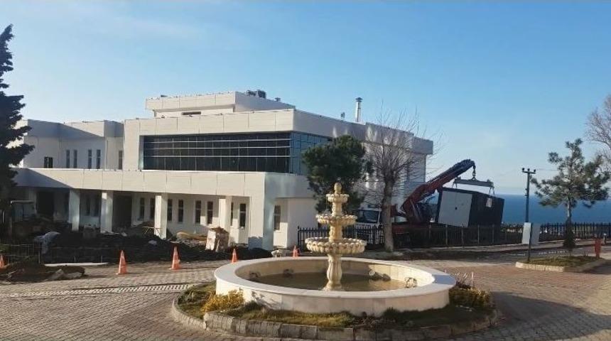 Amasra İl&ccedil;e Devlet Hastanesi Tamamlanıyor