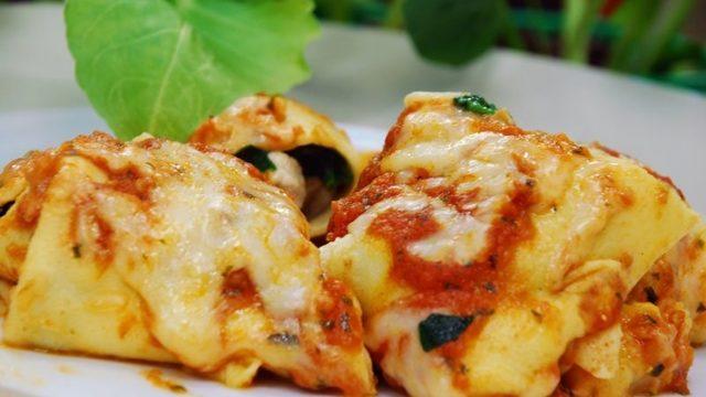 Beşamel Soslu Sebzeli Krep