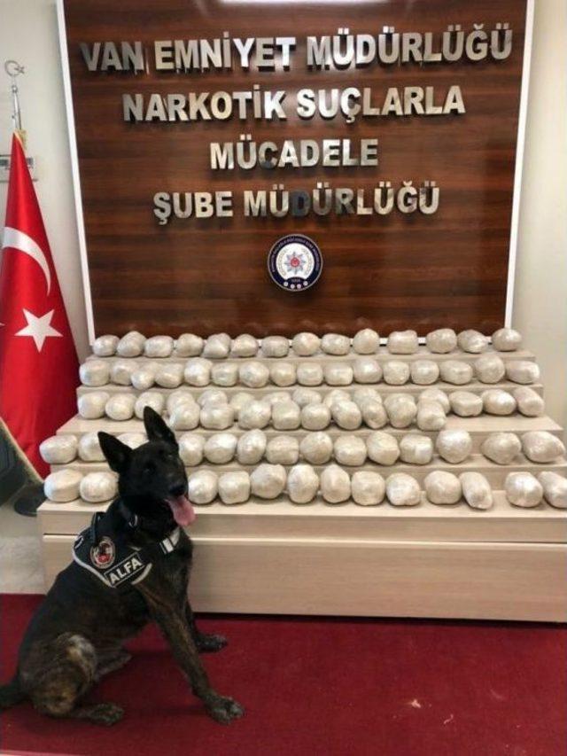 Van’da 85 Kilo Eroin Ele Geçirildi