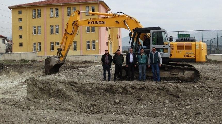 Domani&ccedil;&rsquo;te Hisar İlkokulu&rsquo;nun Yapımına Başlandı