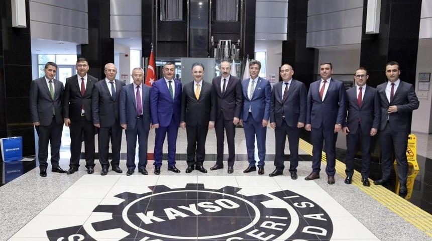 Halkbank Genel M&uuml;d&uuml;r&uuml;nden Kayso&rsquo;ya Ziyaret