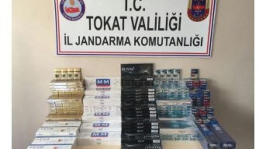 &Ccedil;ay Ve Şeker Poşetlerinin İ&ccedil;ine Gizlenmiş Ka&ccedil;ak Sigara Ele Ge&ccedil;irildi