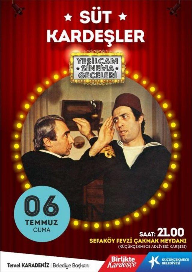 K&uuml;&ccedil;&uuml;k&ccedil;ekmece&rsquo;de Yeşil&ccedil;am Sinema Geceleri Başlıyor 1