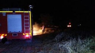 Arpa Ve Buğday Tarlasından Yangın