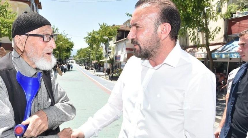 Başkan Doğan&rsquo;dan Alikahya&rsquo;da İnceleme