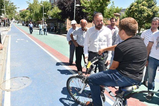 Başkan Doğan&rsquo;dan Alikahya&rsquo;da İnceleme 1