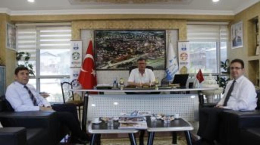 Başkan Duymuş&rsquo;a Ziyaretler Devam Ediyor