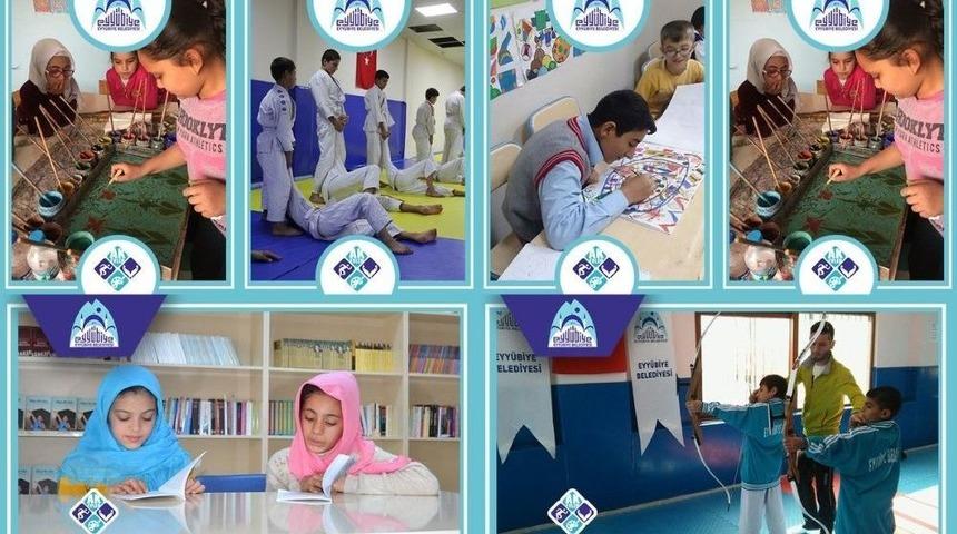 Eyy&uuml;biye Belediyesi Yaz Spor Kursları Devam Ediyor