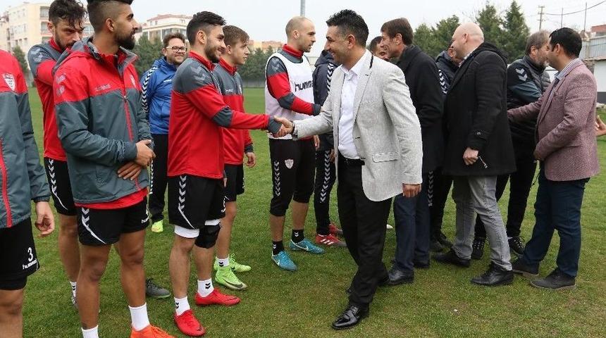 G. Manisaspor&rsquo;un Yeni Y&ouml;netimi Futbolcularla Buluştu