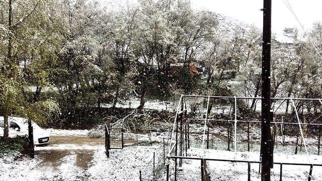 Erzurum’da Mayıs Ayında Kar Yağdı