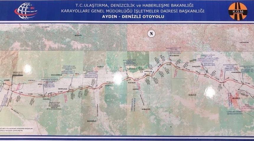 Denizli -aydın Otoyolu Projesi’nin İhalesi 21 Haziran’da