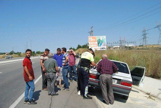 Taklalar Atan Araçtan Sağ Çıktılar