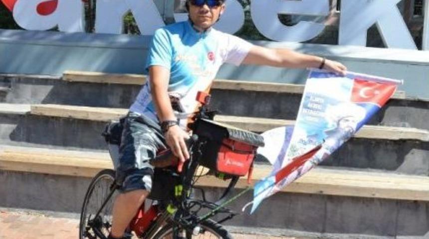 Alaiye’den Sultan Alaaddin’e Bisikletle Vefa Turu