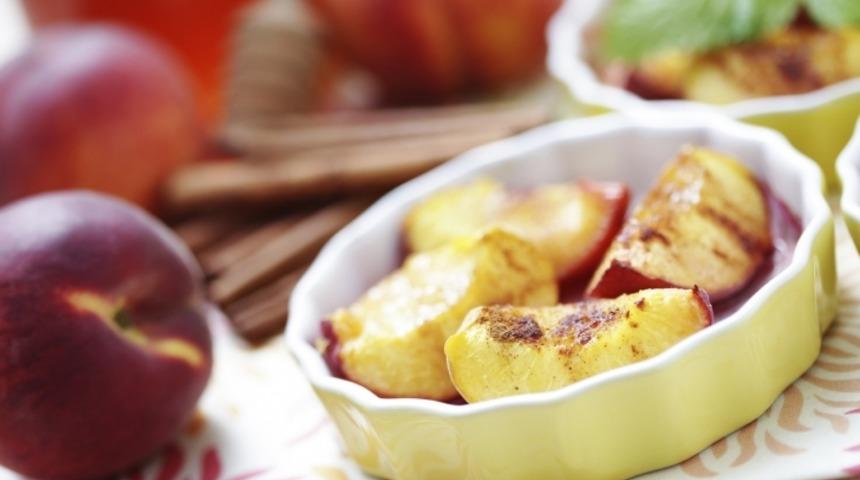 Tarçınlı Izgara Şeftali