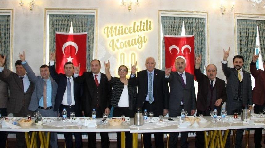 Mhp Erzurum 27. Dönem Milletvekili Aday Adayları Tanıtıldı