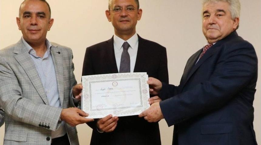 Chp&rsquo;li &Ouml;zel&rsquo;den Muharrem İnce Değerlendirmesi