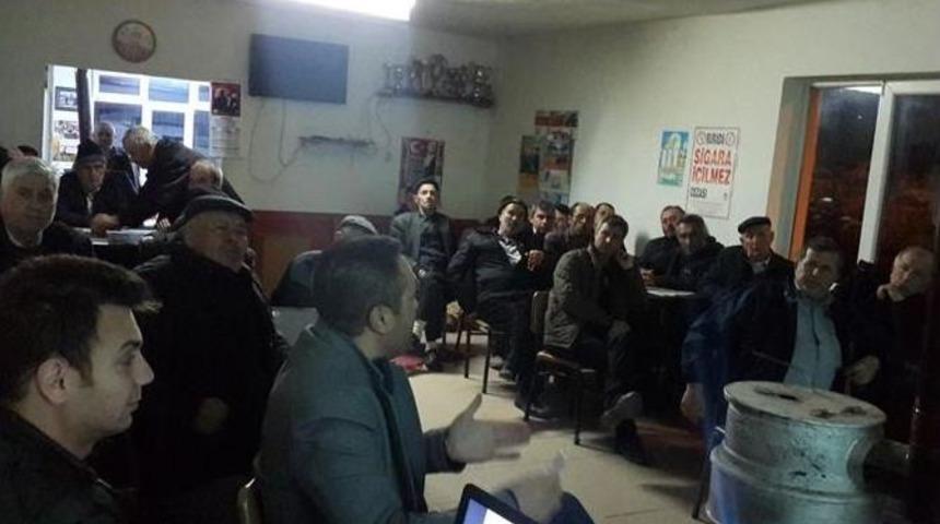 Gece Eğitimleri Kapsamında &Ccedil;ift&ccedil;ilere &ldquo;arazi Toplulaştırması&rdquo; Anlatıldı