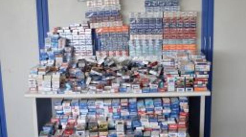 Bin 800 Paket Sigara Hırsızlığının Zanlısı Yakalandı