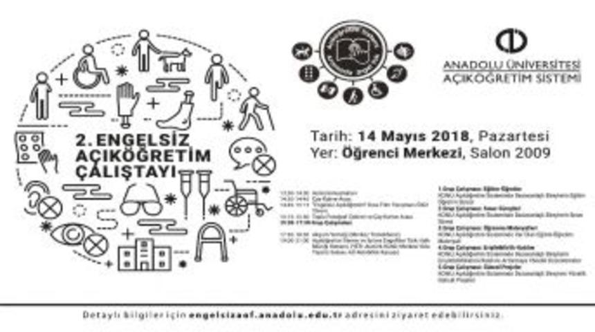2. Engelsiz Açıköğretim Çalıştayı Başlıyor