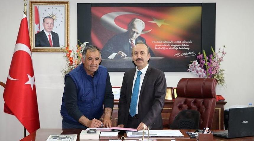 Kars’ta, “bireysel Sulama Sistemi Desteklemesi” Hibe Sözleşmesi