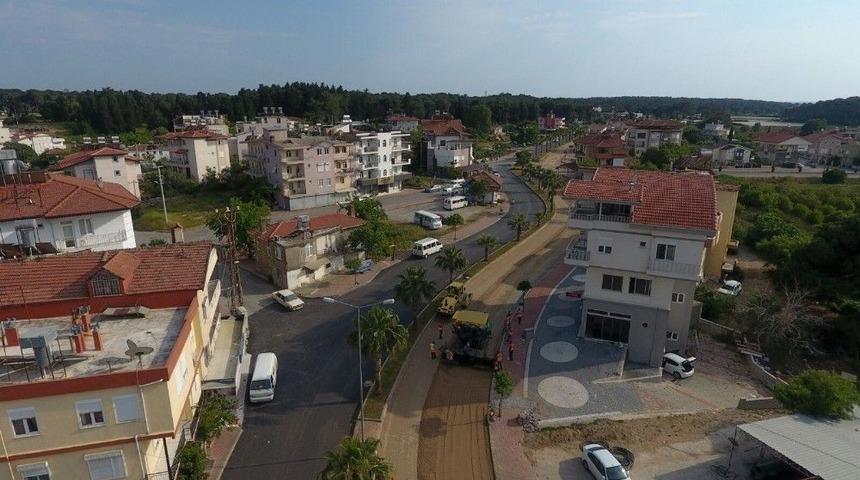 Manavgat Sorgun Bulvarı&rsquo;nın Asfaltı Yenileniyor