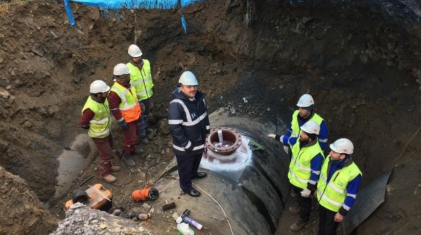 İski Y&uuml;zde Y&uuml;z Yerli Hot-tapping Teknolojisiyle Su Kesintisinin &Ouml;n&uuml;ne Ge&ccedil;ecek