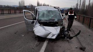Afyonkarahisar’da Trafik Kazası: 2 Yaralı