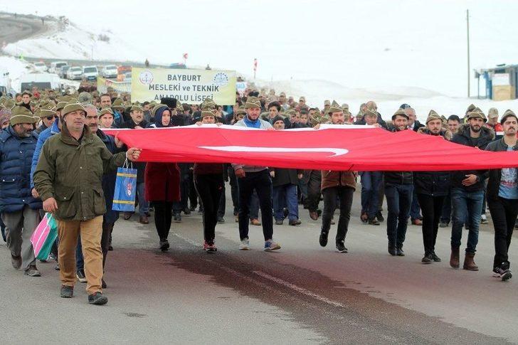Bayburt Şehitlerine Yürüdü G1