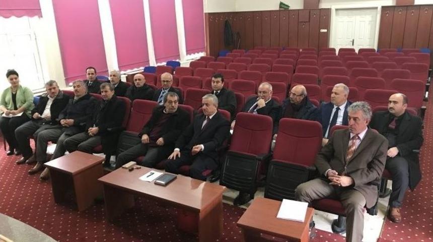 &Ccedil;orlu&rsquo;da Okul M&uuml;d&uuml;rleri Toplantısı