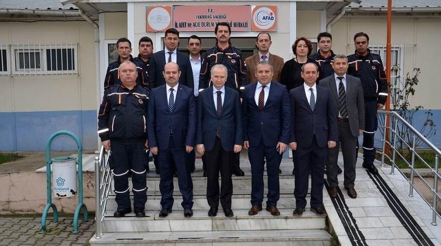 Vali Ceylan, Afad&rsquo;dan Brifing Aldı