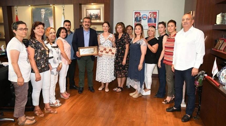 Kadınlardan Başkan Çetin’e Teşekkür