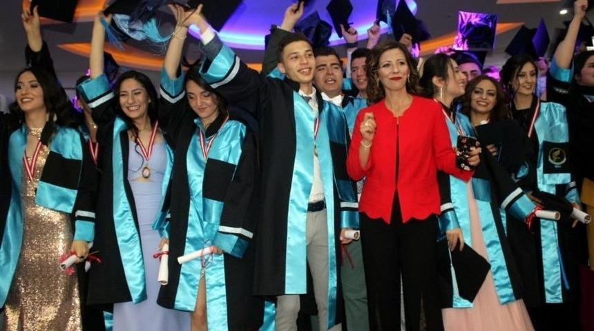 Kardelen Fen Ve Anadolu Lisesinde Mezuniyet Coşkusu Yaşandı