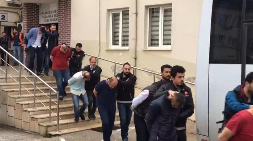 Bursa&rsquo;da 15 Zehir Taciri Adliyeye Sevk Edildi