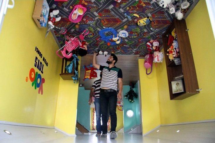 Çocuk Oyun Odası Konseptli Ters Evde Hedef 50 Bin Ziyaretçi G1