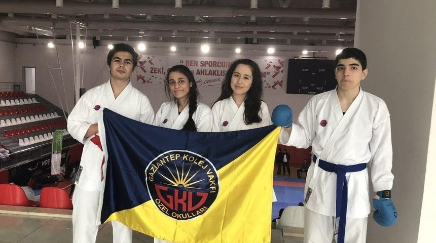 Gaziantep Kolej Vakfı Sporda Başarıya Doymuyor