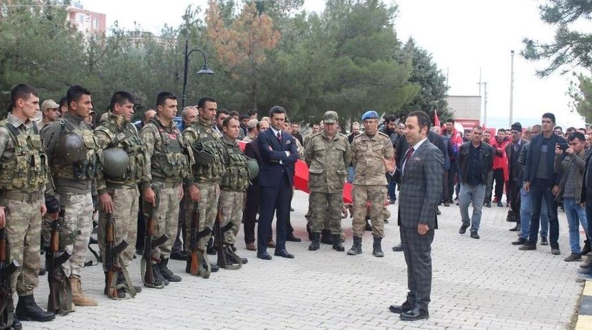 Ergani&rsquo;de 35 G&uuml;venlik Korucusu Afrin&rsquo;e Uğurlandı