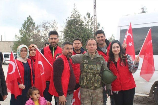 Ergani’de 35 Güvenlik Korucusu Afrin’e Uğurlandı