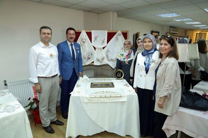 Geleneksel El Nakışları Sergisi İlkadım’da Açıldı G1
