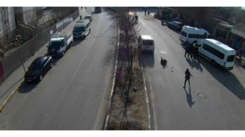 Trafik Kazası Kameralara Yansıdı