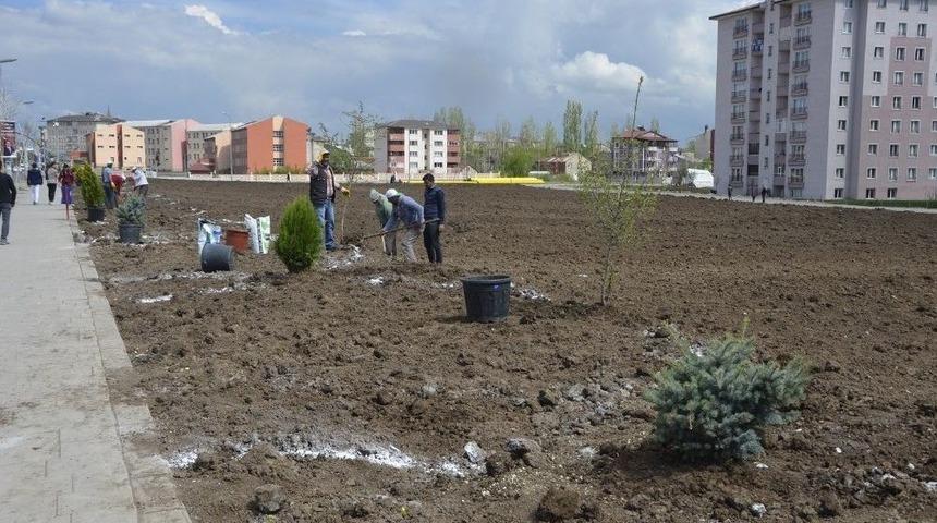 Ağrı&rsquo;da Yeni Parklar Yapılıyor