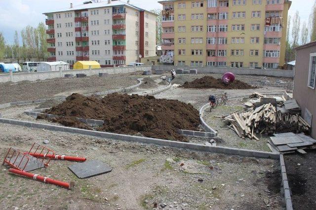 Ağrı’da Yeni Parklar Yapılıyor