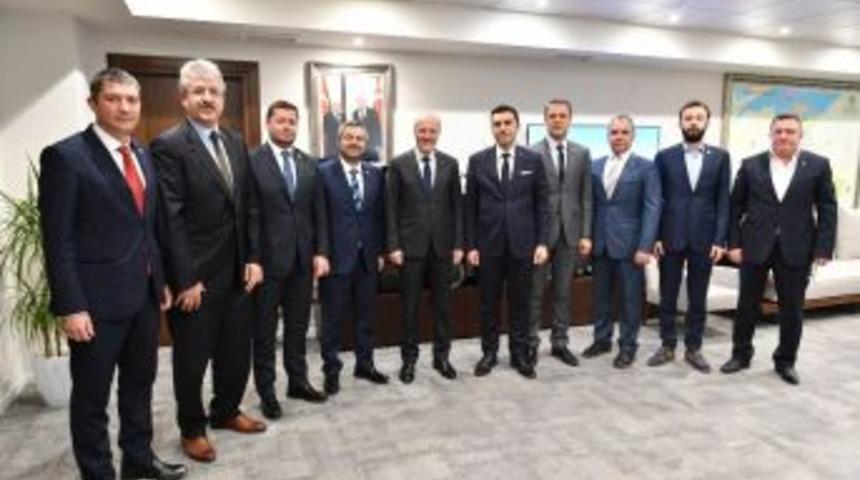 Bto&rsquo;dan Başkan Kafaoğlu&rsquo;na Ziyaret