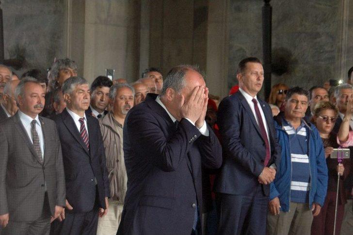 Cumhurbaşkanı Adayı İnce Ve Beraberindeki Heyet Anıtkabir’i Ziyaret Etti G5