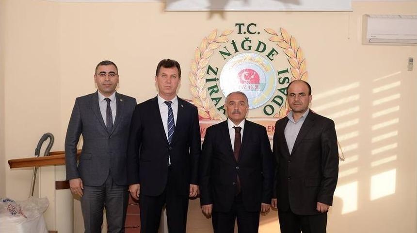 Niğde Belediye Başkanı &Ouml;zkan Stk Ziyaretlerini S&uuml;rd&uuml;r&uuml;yor