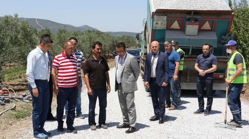 Zeytinlibağ Mahallesine Asfalt Hizmeti