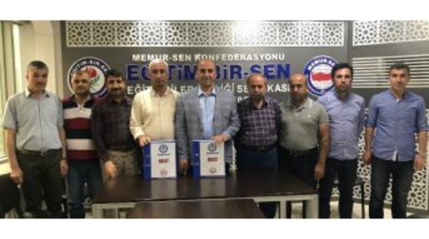 Eğitim Bir- Sen Adıyaman Şubesi 8 Bin 647 İmza Gönderiyor