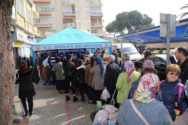 Efeler Belediyesi’nden Şehitler İçin Lokma Hayrı