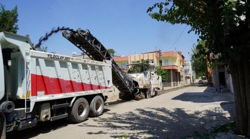 Bah&ccedil;elievler Mahallesinde Freze &Ccedil;alışması Başladı