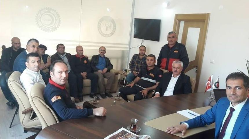 Niğde Hizmet-iş Sendikasına Ziyaretler S&uuml;r&uuml;yor